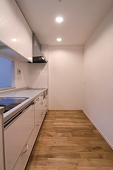 楢（なら／オーク） 無垢フローリング　施工写真