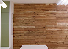 楢（なら／オーク） 無垢フローリング　施工写真