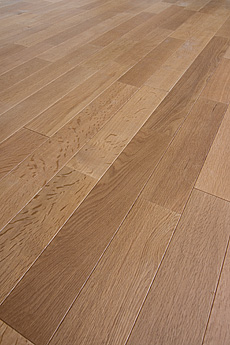 ナラ（オーク） 無垢フローリング 施工写真