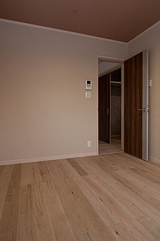 楢（なら／オーク） 無垢フローリング　施工写真