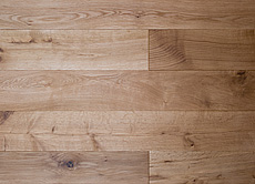 写真：国産（産地：北東北） 楢（なら/オーク） 無垢フローリング （節あり）