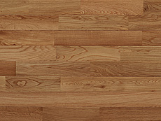 写真：ナラ（オーク） 無垢フローリング　エコウレタン塗装品(6面塗装)・UNI・節なし