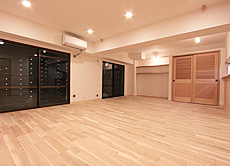 国産（産地：北東北） 楢（ナラ） 無垢フローリング 施工写真