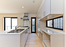 パイン　無垢フローリング　施工写真