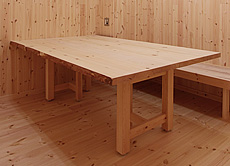 写真：パイン耳付板 使用例