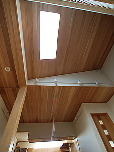 米杉（レッドシダー）羽目板　施工写真