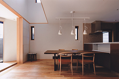 山桜（本桜）　無垢フローリング　施工写真