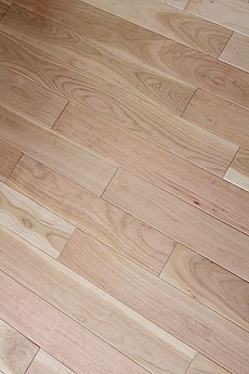 山桜（本桜）　無垢フローリング　施工写真