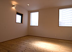 杉（すぎ）無垢フローリング　施工写真