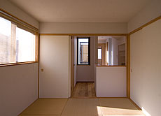 杉（すぎ）無垢フローリング　施工写真