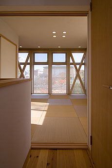 杉（すぎ）無垢フローリング　施工写真