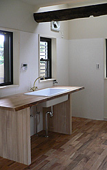 タモ耳付板　使用例