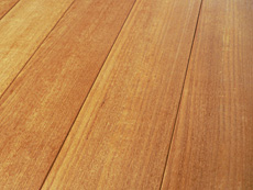 写真：ミャンマー・チーク　無垢フローリング　無塗装品