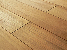 写真：ミャンマー・チーク　無垢フローリング　無塗装品