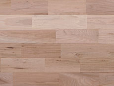 写真：鬼くるみ（ウォールナット）　無垢フローリング　無塗装・UNI・節あり