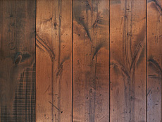 写真：アンティーク調 バーチ（カバ） 無垢フローリング