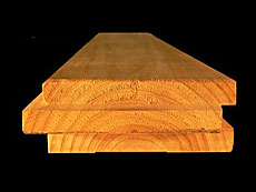 写真：桧（ひのき）圧板フローリング