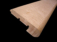 写真：イタヤ楓（カエデ） 上框（ライディングトレッド）