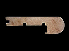 写真：イタヤ楓（カエデ） 上框（ライディングトレッド）