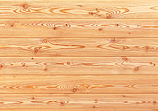 写真：唐松羽目板 無塗装品・節有り