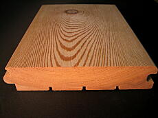 唐松 無垢フローリング（幅広・厚板・長尺） 断面写真