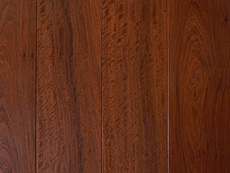 写真：花梨（カリン） 無垢フローリング（幅広・一枚物）　オイル塗装品