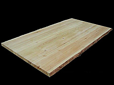 パイン耳付板　巾ハギ集成材
