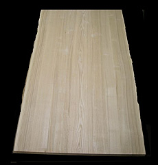 タモ耳付板　巾ハギ集成材