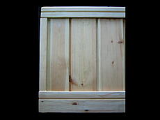 写真：パイン羽目板造作部材